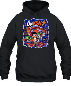 Teen Titans New York Knicks ONVSN NEW YORK FOREVER skyline  Unisex Hoodie