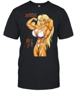 Tetsuko Beautiful Muscle Girl David C Matthews Classic Men's T-shirt
