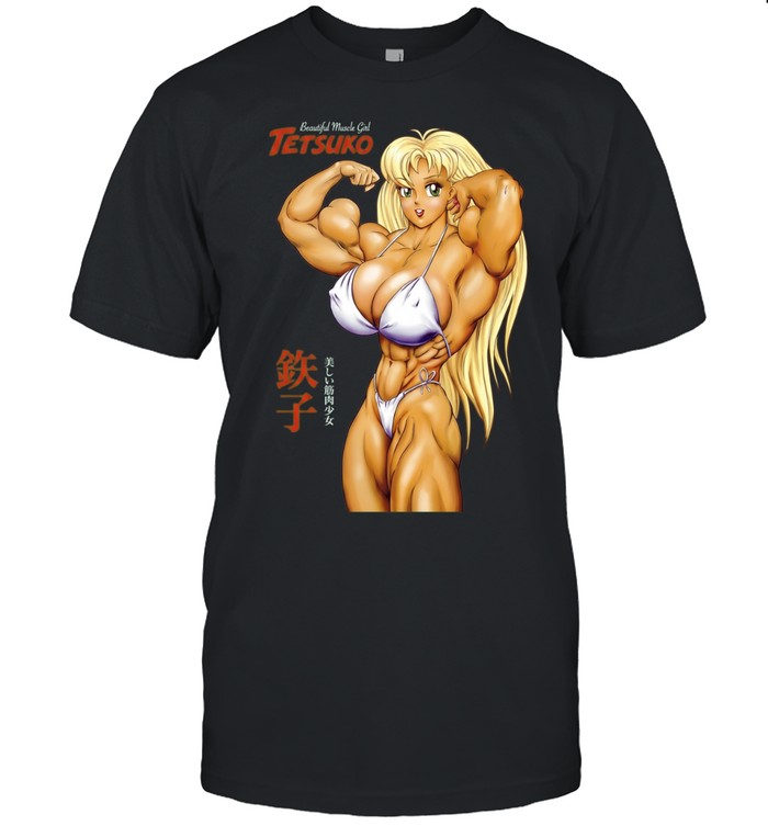 Tetsuko Beautiful Muscle Girl David C Matthews Classic Men's T-shirt