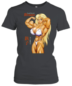 Tetsuko Beautiful Muscle Girl David C Matthews  Classic Women's T-shirt