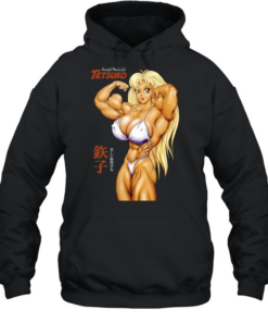 Tetsuko Beautiful Muscle Girl David C Matthews Unisex Hoodie
