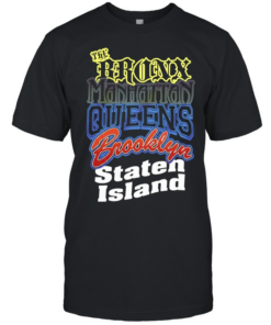 The Bronx Manhattan Queens Brooklyn Staten Island Classic Men's T-shirt