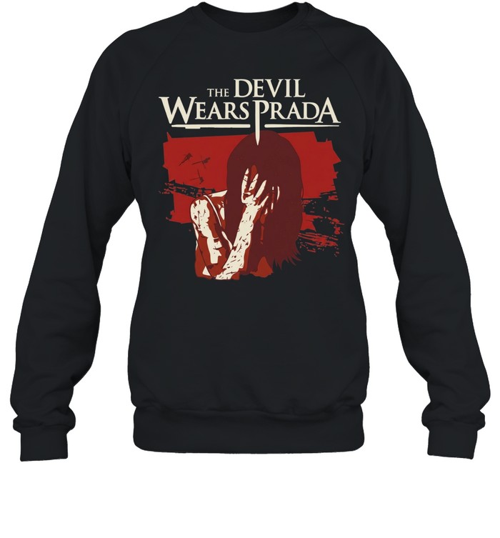 The Devil Wears Prada crying girl Unisex Sweatshirt