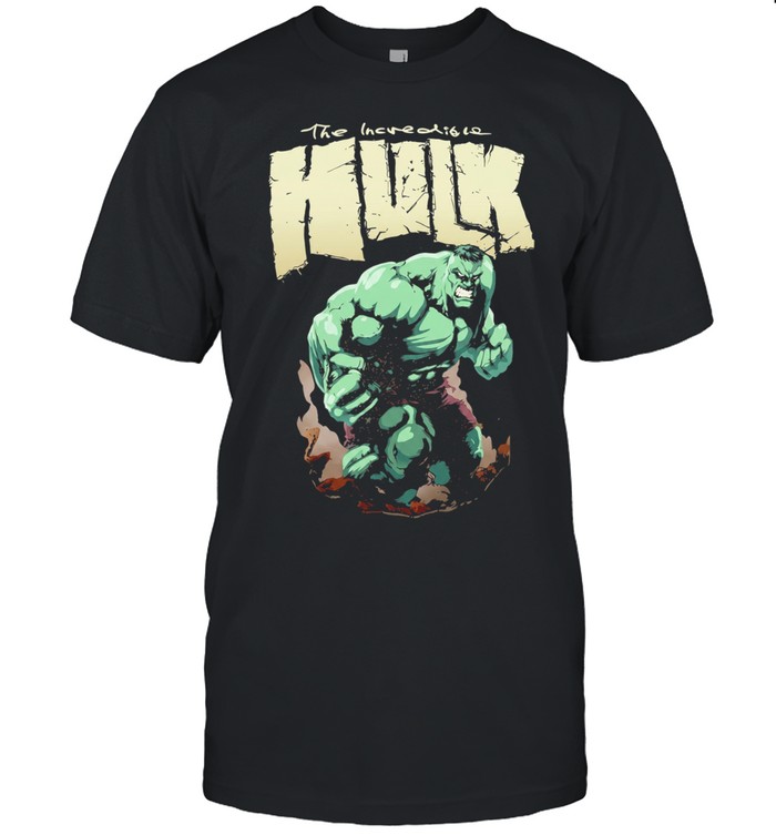 The Incredible Hulk Marvel Comic Book Classic Men's T-shirt
