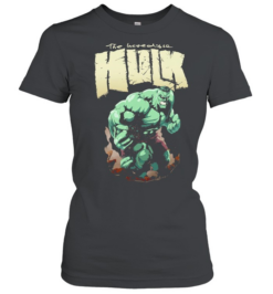 The Incredible Hulk Marvel Comic Book Classic Women's T-shirt