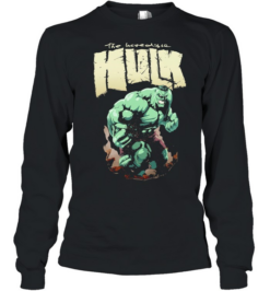 The Incredible Hulk Marvel Comic Book Long Sleeved T-shirt