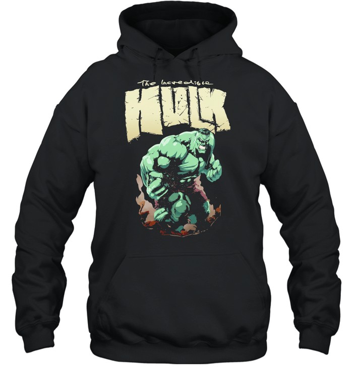 The Incredible Hulk Marvel Comic Book Unisex Hoodie