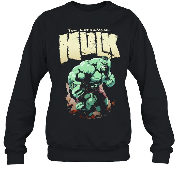 The Incredible Hulk Marvel Comic Book Unisex Sweatshirt