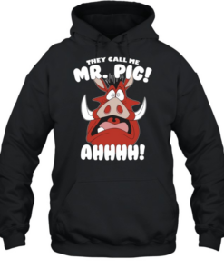 The Lion King Pumbaa They Call Me Mr Pig Ahhhh Unisex Hoodie