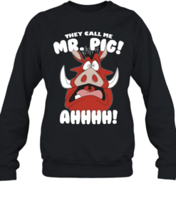The Lion King Pumbaa They Call Me Mr Pig Ahhhh Unisex Sweatshirt