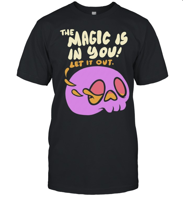 The Magic Is In You Let It Out Inspirational Classic Men's T-shirt