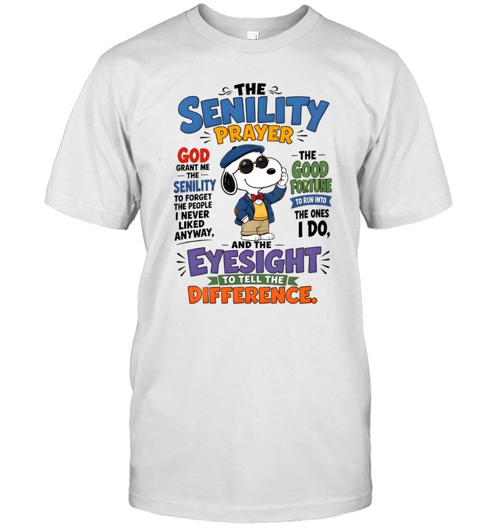 The Senility Prayer God Classic Men's T-shirt