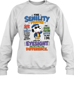 The Senility Prayer God Unisex Sweatshirt
