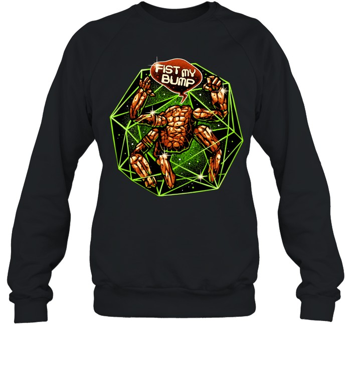 The Thing Fantastic Four Fist My Bump Marvel Comics superhero stone creature Unisex Sweatshirt
