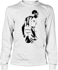 Thierry Henry Arsenal portrait  Long Sleeved T-shirt