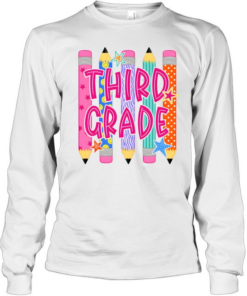 Third Grade Long Sleeved T-shirt