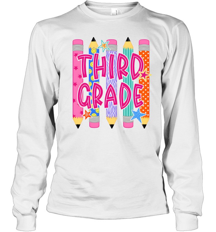 Third Grade Long Sleeved T-shirt