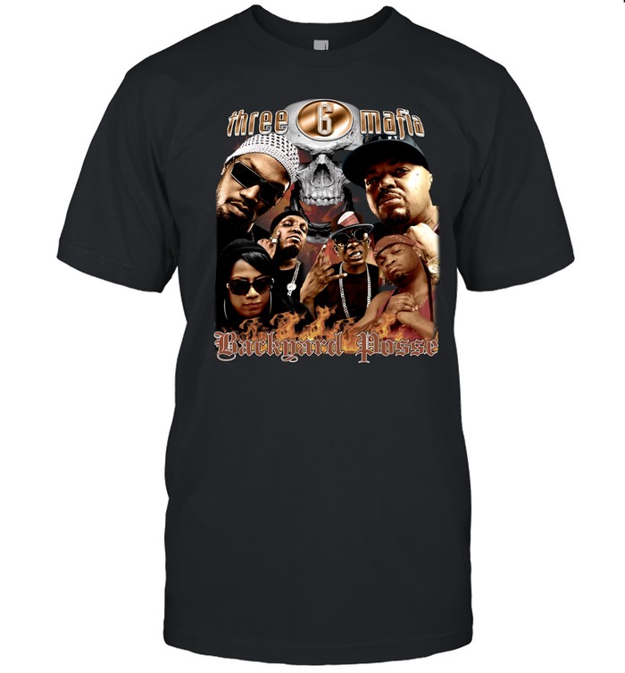 Three 6 Mafia Live By Yo Rep Gift Classic Men's T-shirt