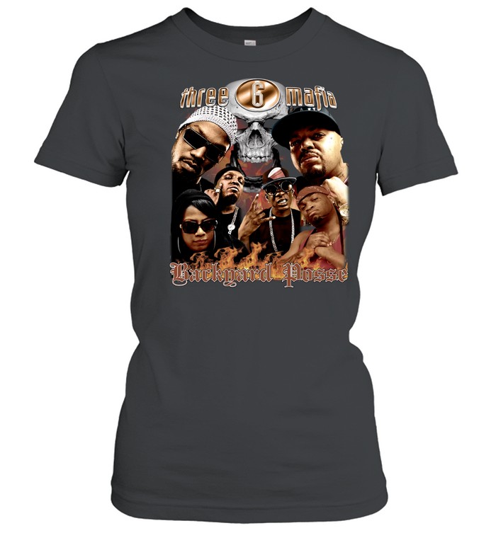 Three 6 Mafia Live By Yo Rep Gift Classic Women's T-shirt