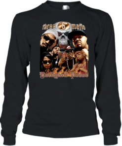 Three 6 Mafia Live By Yo Rep Gift Long Sleeved T-shirt