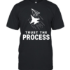 Trust the Process Fighter Jet Paper Airplane Classic Men's T-shirt