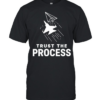 Trust the Process Fighter Jet Paper Airplane  Classic Men's T-shirt