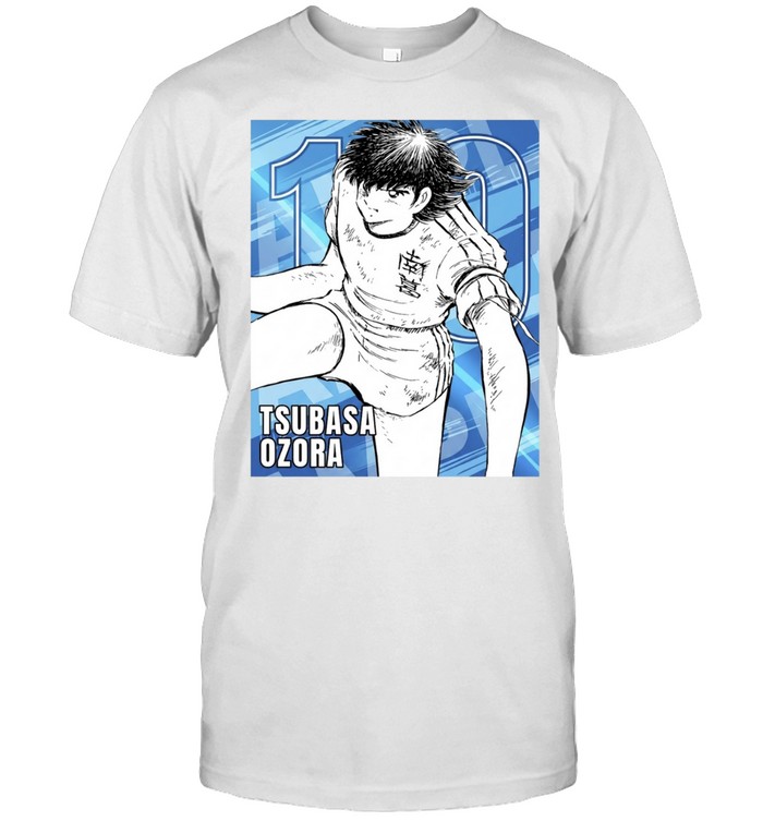 Tsubasa Ozora Nankatsu Sc Fc Captain Tsubasa Anime Manga Series Number 10 Classic Men's T-shirt