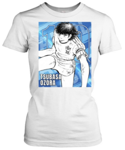 Tsubasa Ozora Nankatsu Sc Fc Captain Tsubasa Anime Manga Series Number 10  Classic Women's T-shirt