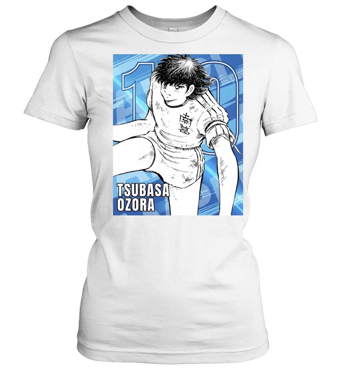 Tsubasa Ozora Nankatsu Sc Fc Captain Tsubasa Anime Manga Series Number 10 Classic Women's T-shirt