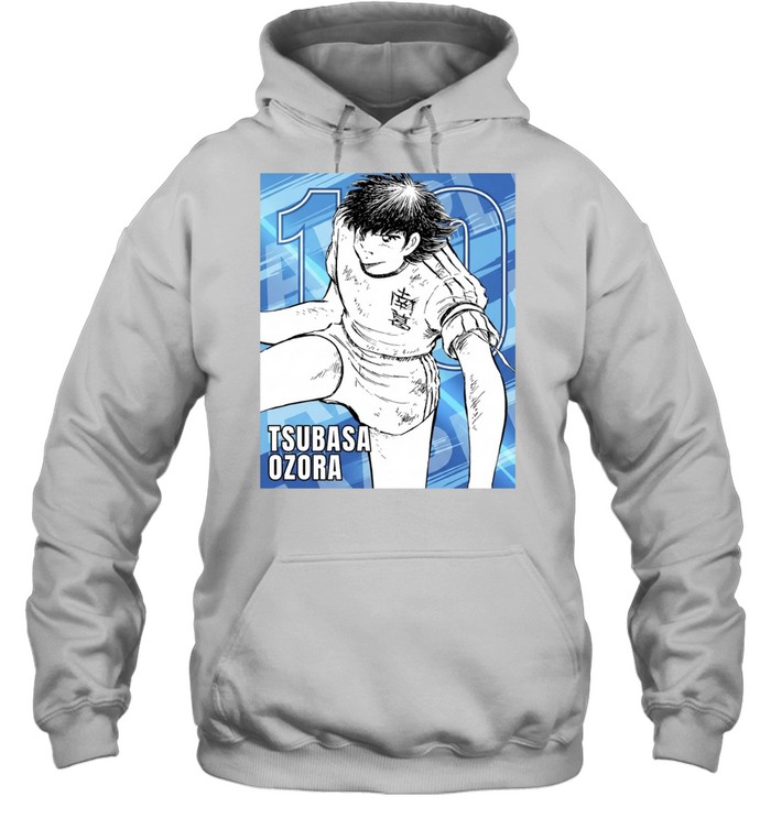 Tsubasa Ozora Nankatsu Sc Fc Captain Tsubasa Anime Manga Series Number 10 Unisex Hoodie