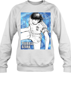 Tsubasa Ozora Nankatsu Sc Fc Captain Tsubasa Anime Manga Series Number 10 Unisex Sweatshirt