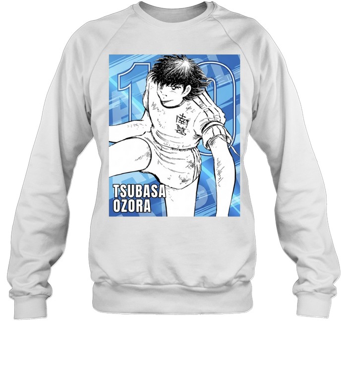 Tsubasa Ozora Nankatsu Sc Fc Captain Tsubasa Anime Manga Series Number 10 Unisex Sweatshirt