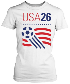 USA 2026 World Cup Soccer Ball  Classic Women's T-shirt