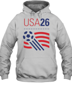 USA 2026 World Cup Soccer Ball  Unisex Hoodie