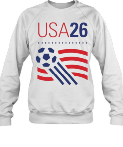 USA 2026 World Cup Soccer Ball  Unisex Sweatshirt