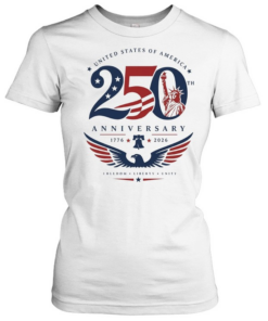 USA 250th anniversary 1776 2026 Statue of Liberty freedom liberty unity  Classic Women's T-shirt