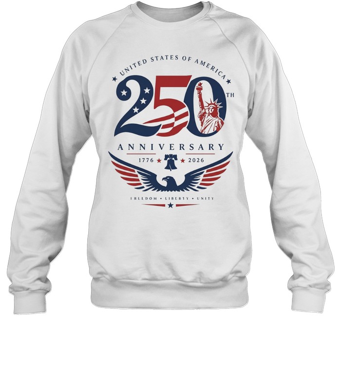 USA 250th anniversary 1776 2026 Statue of Liberty freedom liberty unity Unisex Sweatshirt
