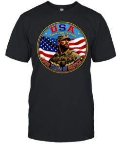 USA American Veteran 250 Years of Service United States Army Military Patriotic  Classic Men's T-shirt