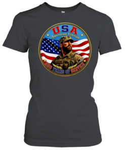 USA American Veteran 250 Years of Service United States Army Military Patriotic  Classic Women's T-shirt