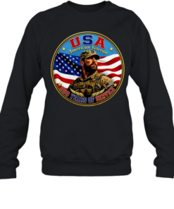 USA American Veteran 250 Years of Service United States Army Military Patriotic Unisex Sweatshirt