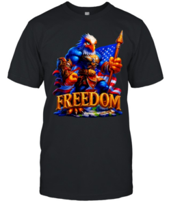 USA freedom bald eagle Classic Men's T-shirt