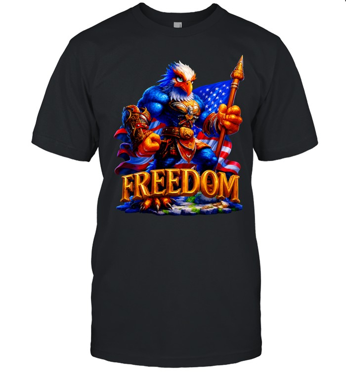 USA freedom bald eagle Classic Men's T-shirt