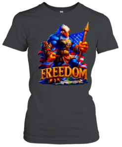USA freedom bald eagle  Classic Women's T-shirt