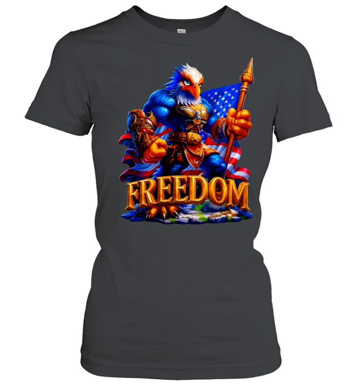 USA freedom bald eagle Classic Women's T-shirt