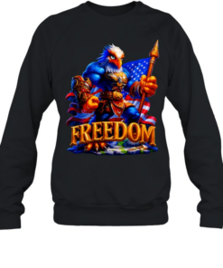 USA freedom bald eagle Unisex Sweatshirt
