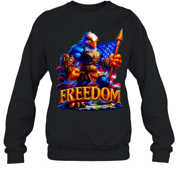 USA freedom bald eagle Unisex Sweatshirt