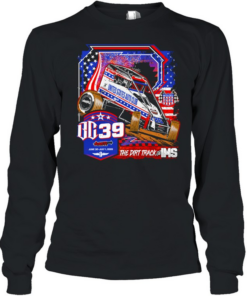 USAC BC39 Midget Racing The Dirt Track at IMS June 30 July 1 2026  Long Sleeved T-shirt