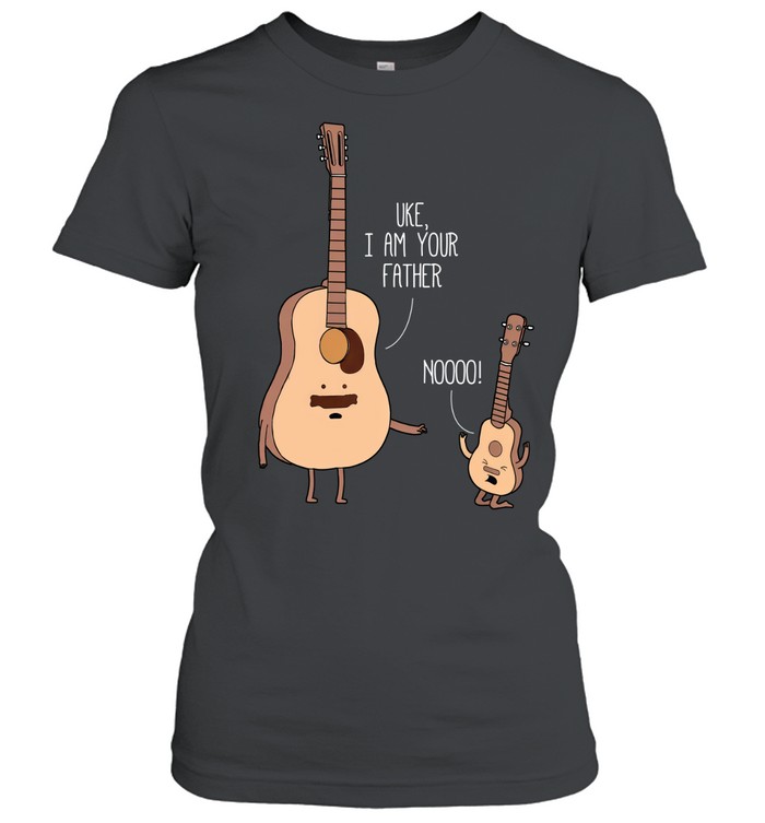 Uke i am your father Ukulele Guitar Classic Women's T-shirt