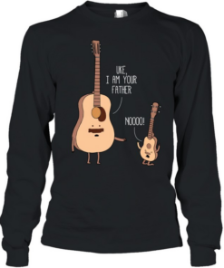 Uke i am your father Ukulele Guitar Long Sleeved T-shirt