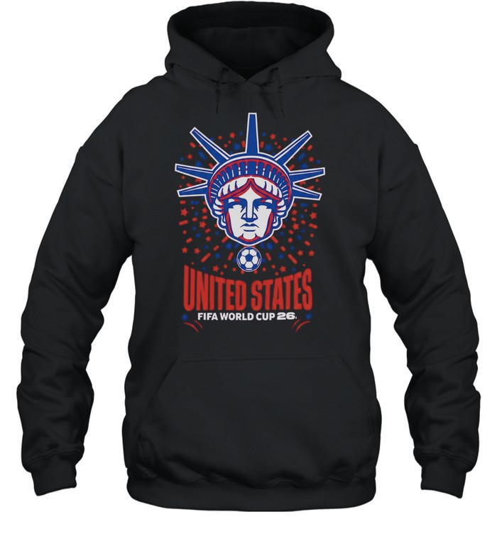 United States Fifa World Cup 26 Statue of Liberty Unisex Hoodie